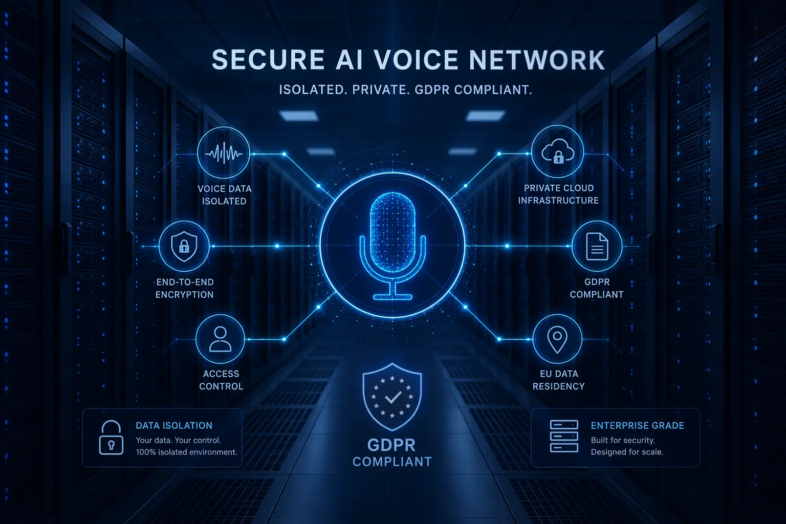 What Voice AI Platform Ensures Customer Data Never Leaves Your Infrastructure?
