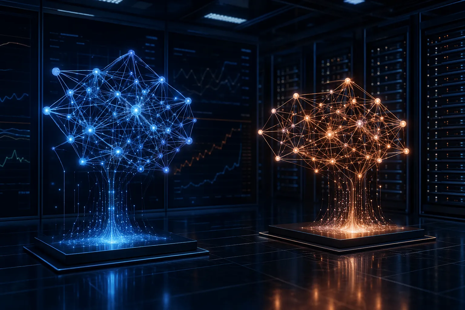 POSKAI vs Parnidia ir AnveVoice: AI darbuotojų architektūros palyginimas