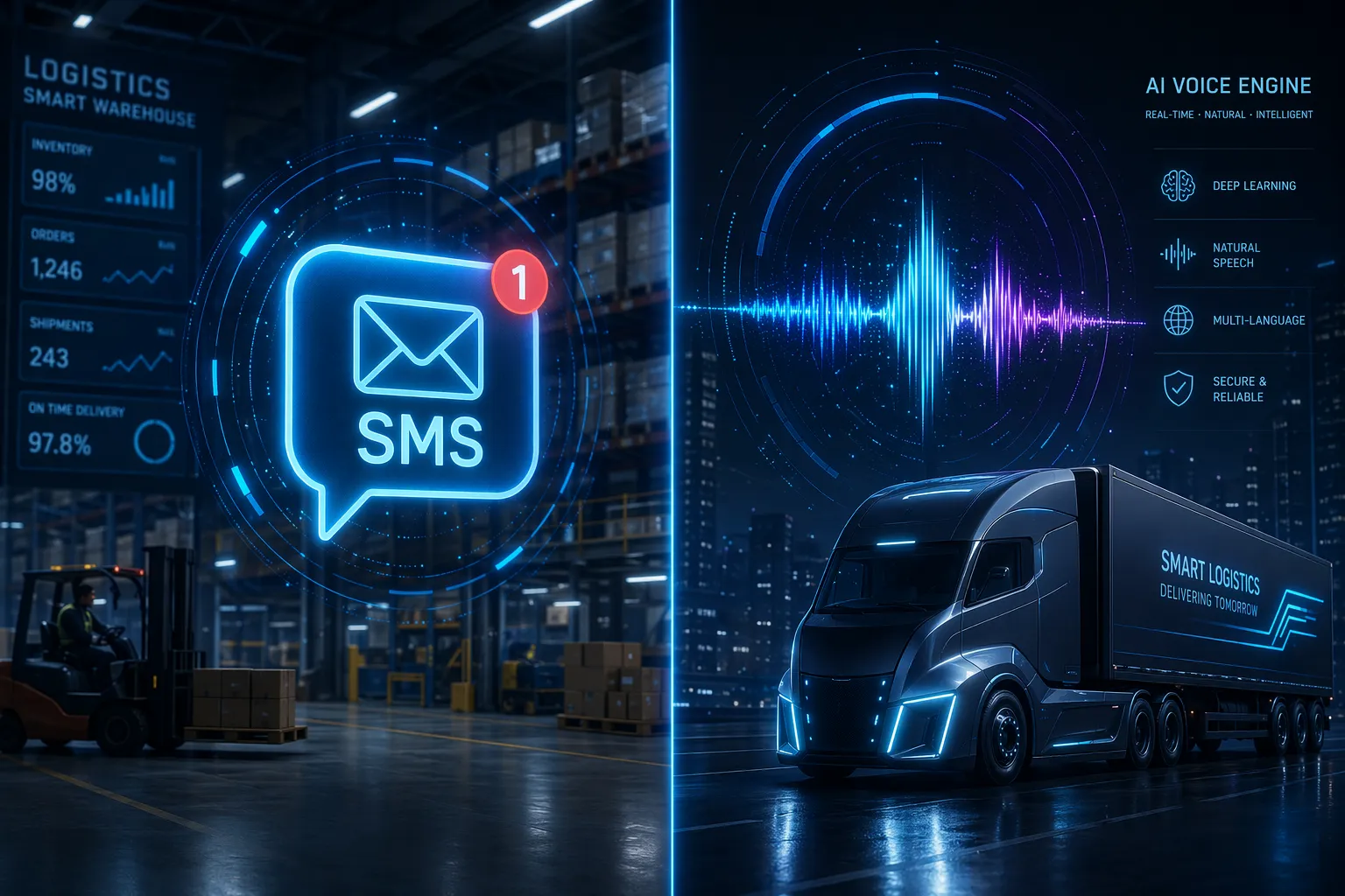 SMS pranešimai prieš POSKAI balso skambutį: kas laimi logistikoje?